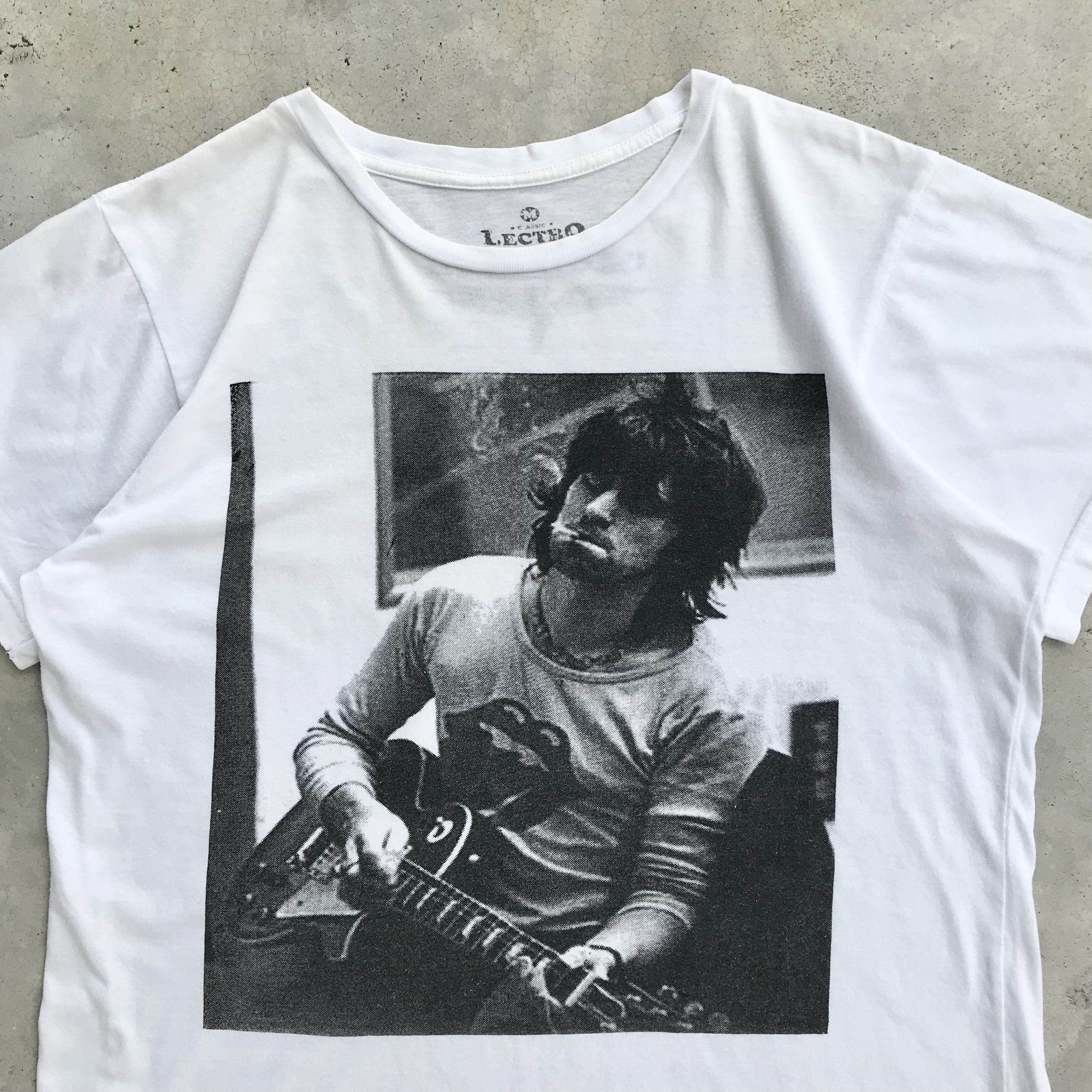 POP MAGAZINE 2000's Letro I'm High but Grounded : Mick Jagger RS T-Shirt Size US M / EU 48-50 / 2 - 2 Thumbnail