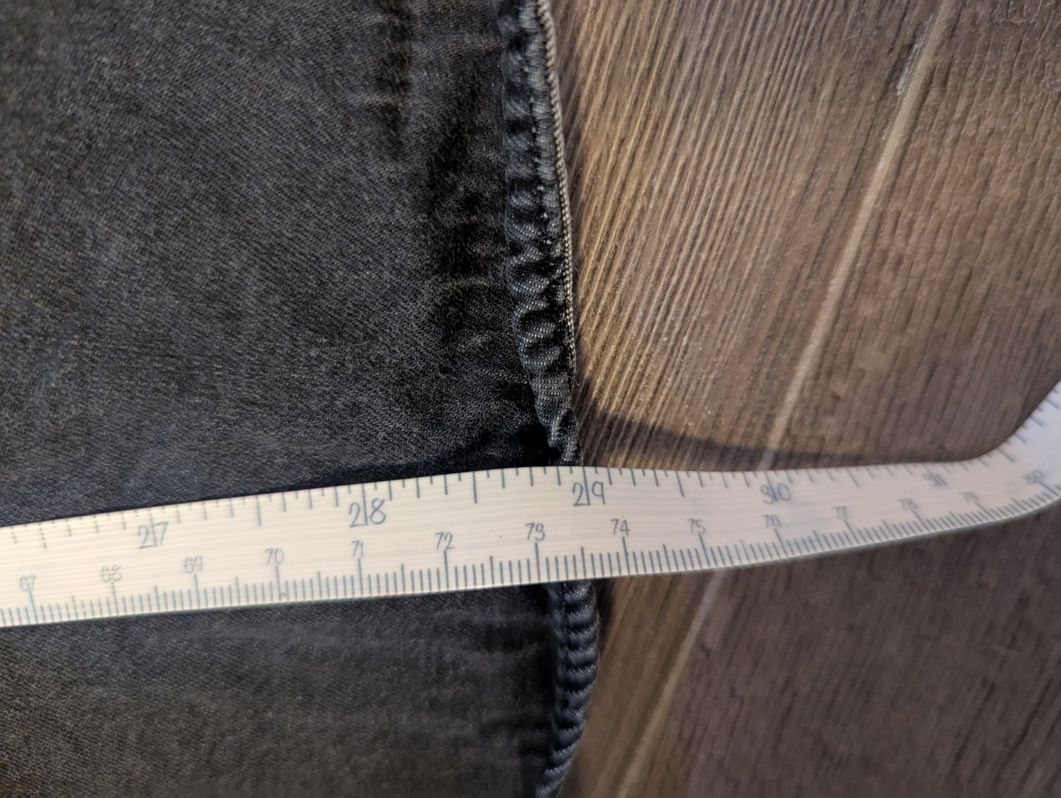 Calvin Klein Men's Calvin Klein Black Denim Button-Up Shirt Size US M / EU 48-50 / 2 - 8 Thumbnail