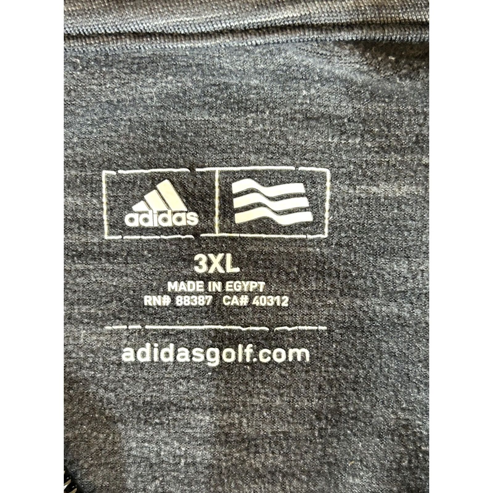 Adidas Adidas Jacket Men 3XL Gray Full Zip Golf Lightweight Stretch Athletic Windbreaker Short Sleeve Colorblock Logo 90s? Size US XXL / EU 58 / 5 - 7 Thumbnail