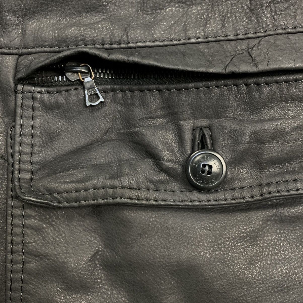 Lanvin Lanvin paris safari leather jacket Size US XL / EU 56 / 4 - 7 Thumbnail