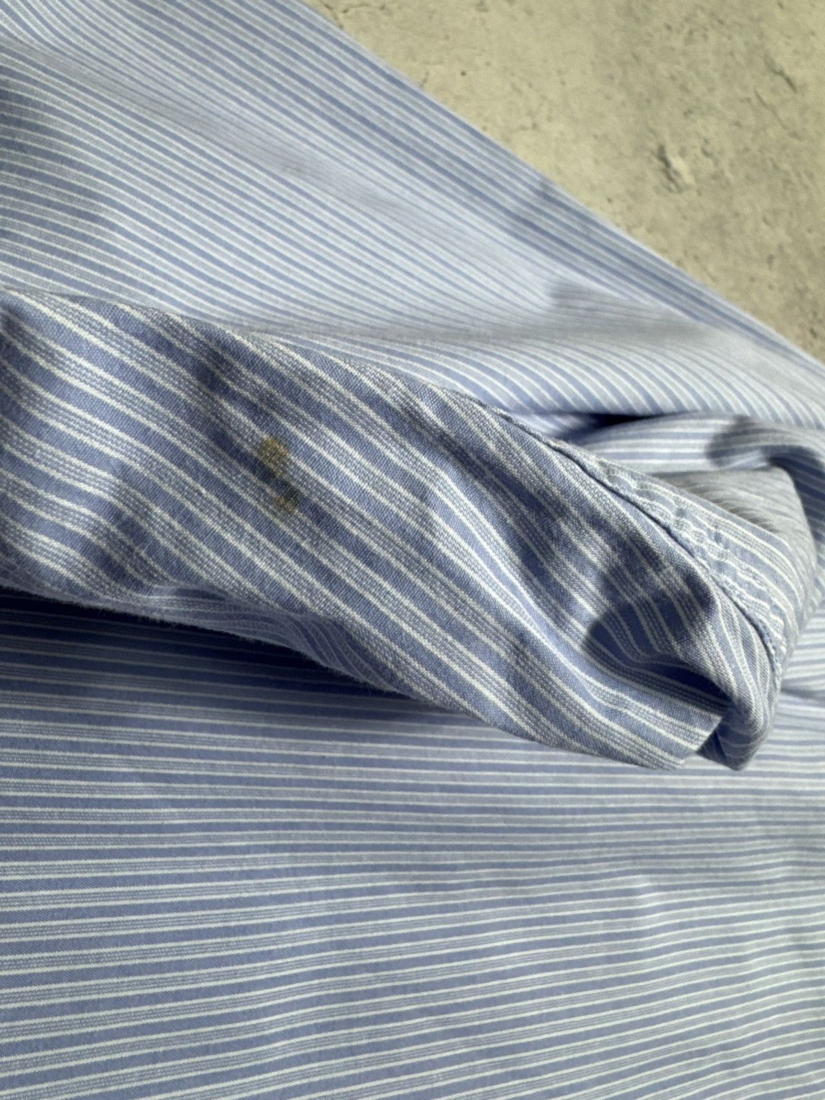 Yves Saint Laurent Yves Saint Laurent YSL Striped Button Up Shirt Vintage Size US XL / EU 56 / 4 - 8 Thumbnail