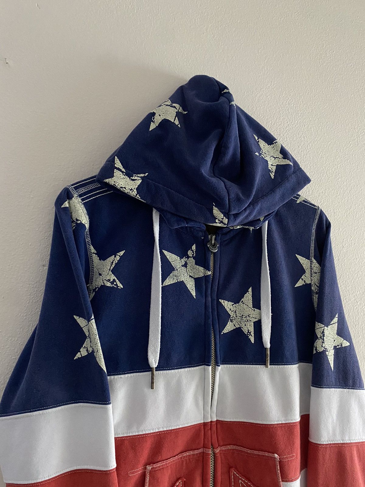 True Religion EXTREMELY RARE True Religion America Zip-Hoodie Size US M / EU 48-50 / 2 - 2 Thumbnail