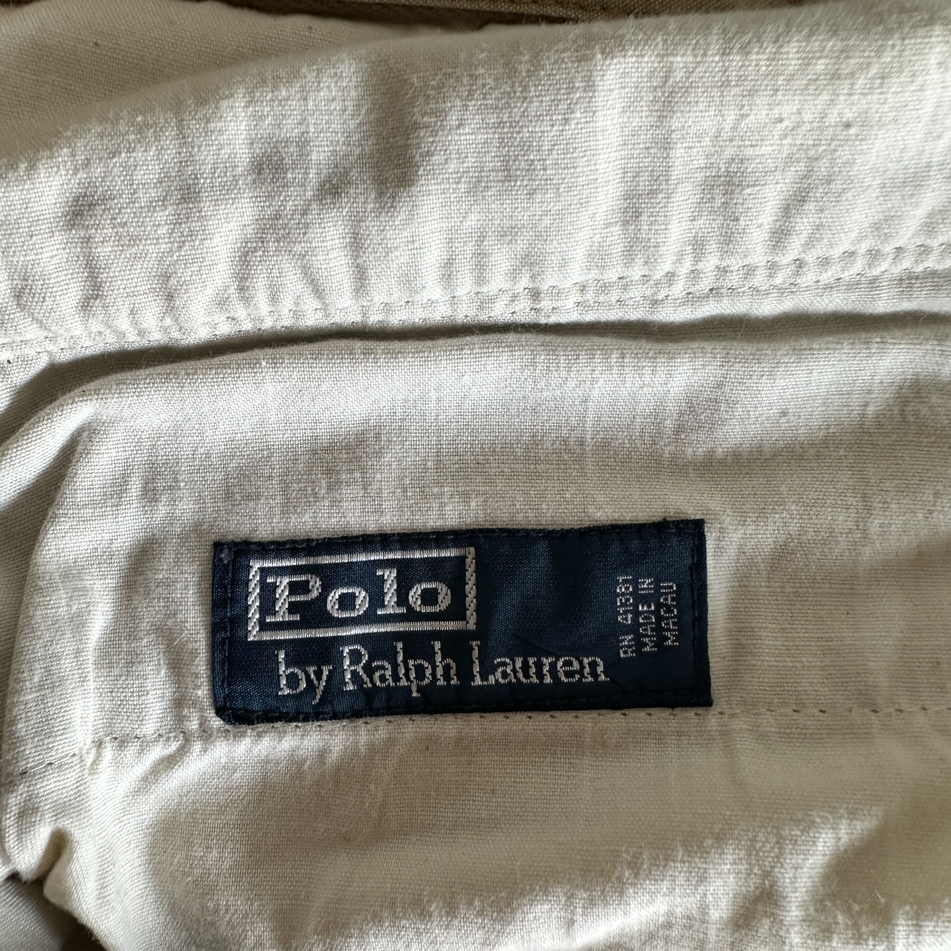 Polo Ralph Lauren Vtg Polo Ralph Lauren Cargo Shorts Side Tabs Military Size US 40 / EU 56 - 12 Thumbnail