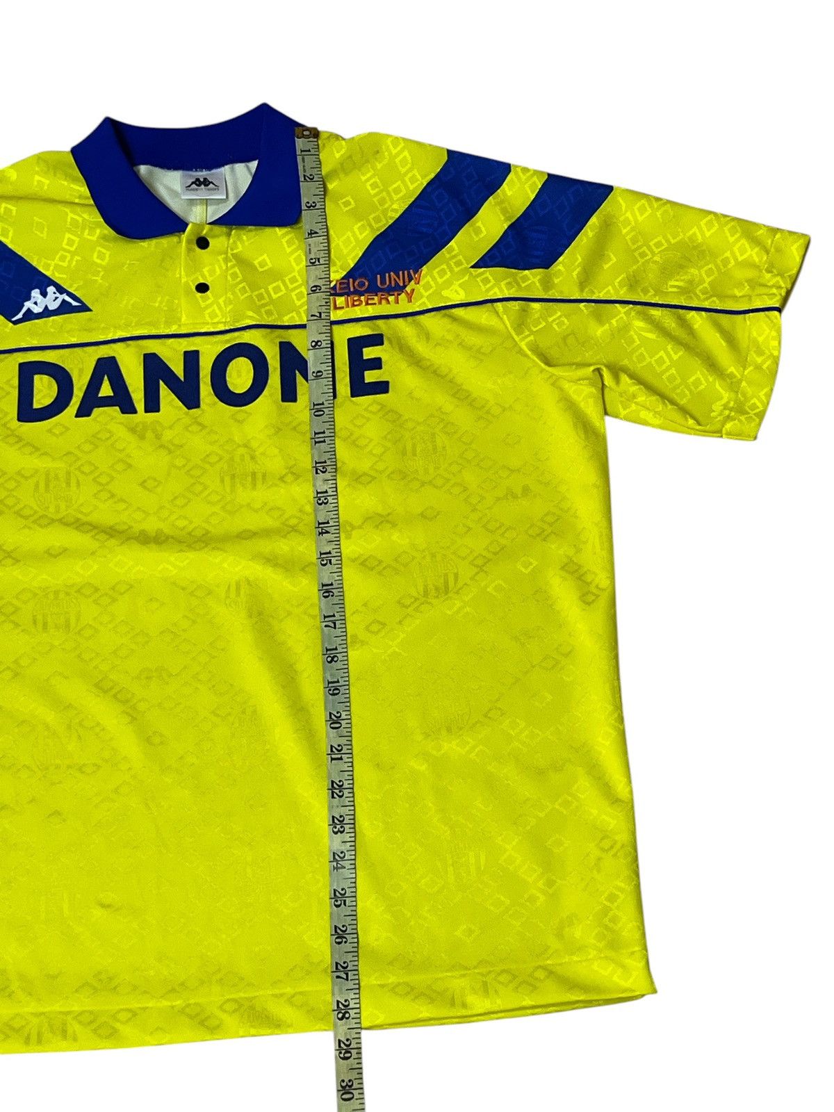 Kappa RARE🔥VINTAGE 90s JUVENTUS DANONE by KAPPA 92-94 AWAY JERSEY Size US L / EU 52-54 / 3 - 14 Thumbnail