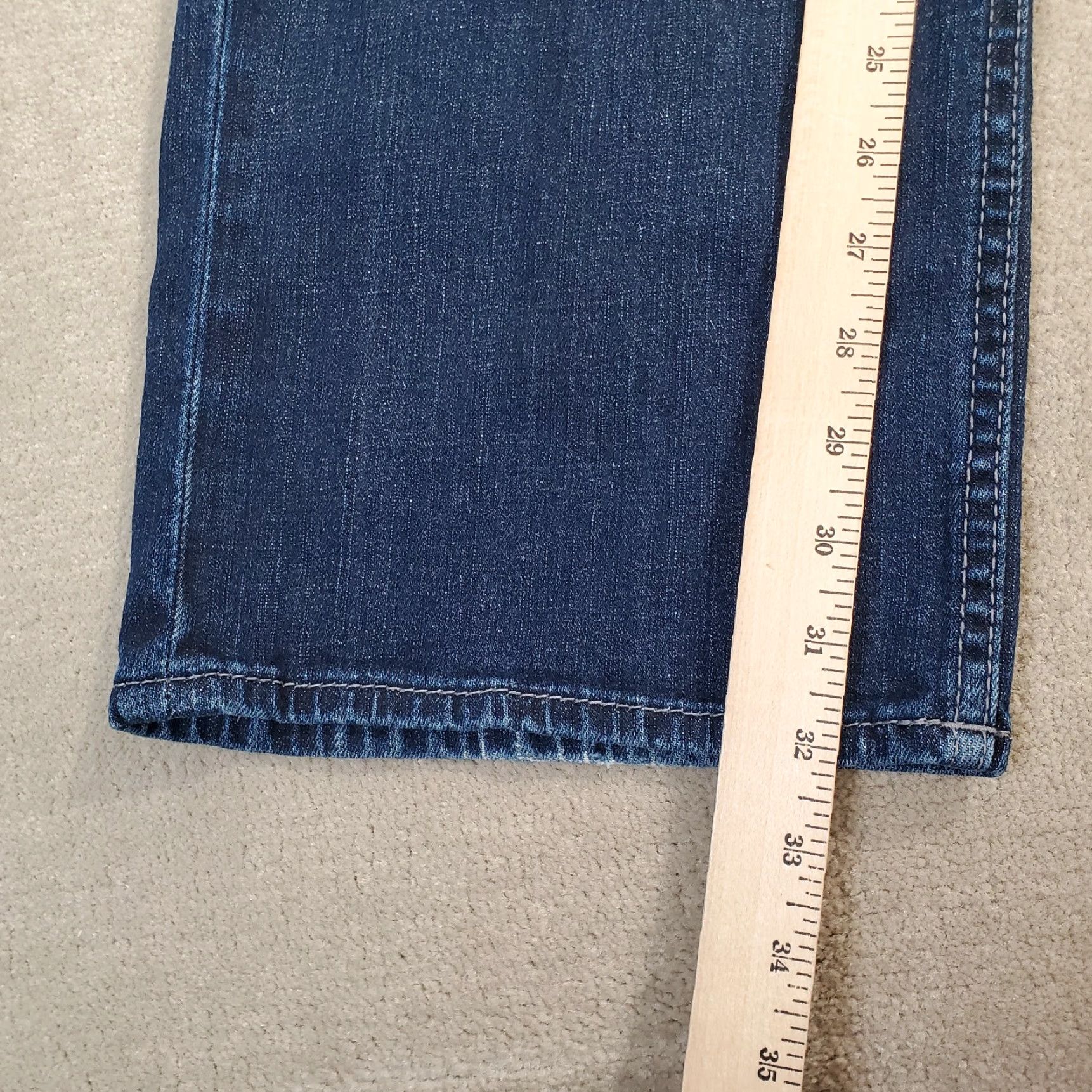 Vintage BKE Jeans Mens 33 R Blue Tyler Straight Leg Buckle Dark Wash Denim Casual Size US 33 - 6 Thumbnail
