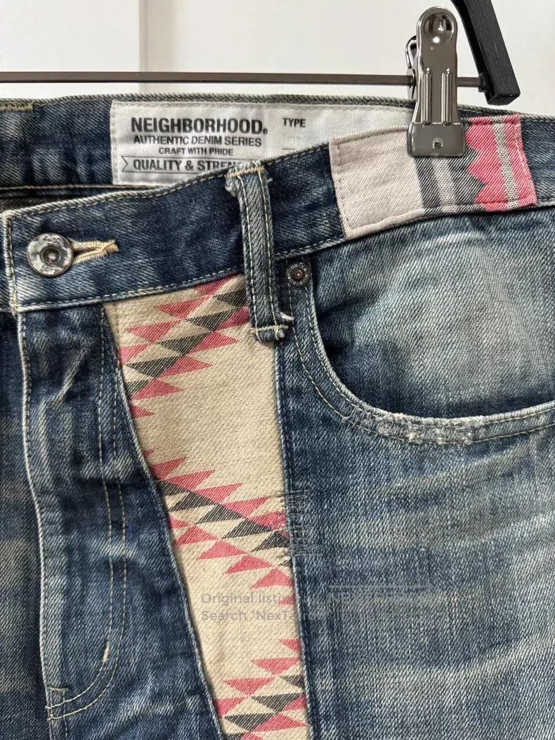 Neighborhood NEIGHBORHOOD 17SS Blue Denim Jeans. Size US 32 / EU 48 - 1 Thumbnail