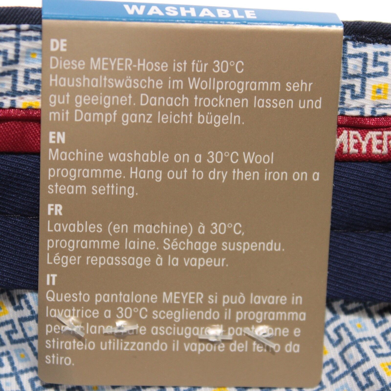Other Meyer New with tags Dress Pants Size 32 US In Blue Size US 32 / EU 48 - 5 Thumbnail