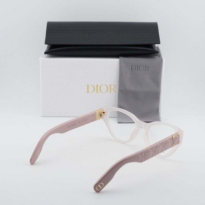 Dior Dior LADY 95.22O B1I 4000 Eyeglasses Pink 52mm Cat Eye Frame Size ONE SIZE - 10 Thumbnail