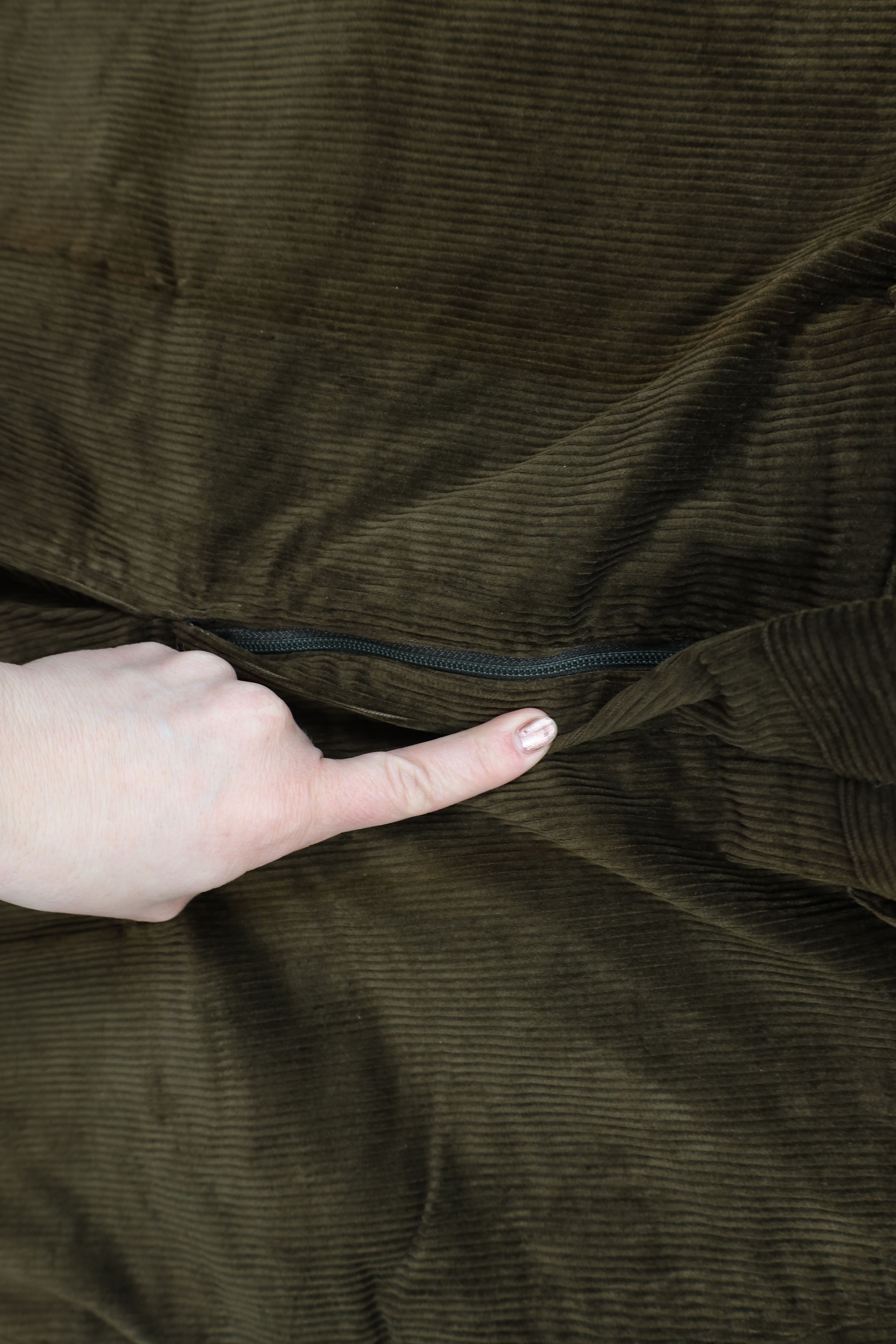 Vintage Vintage 70s Streetwear Wide Leg Corduroy Chino Pants USA Size US 34 / EU 50 - 6 Thumbnail