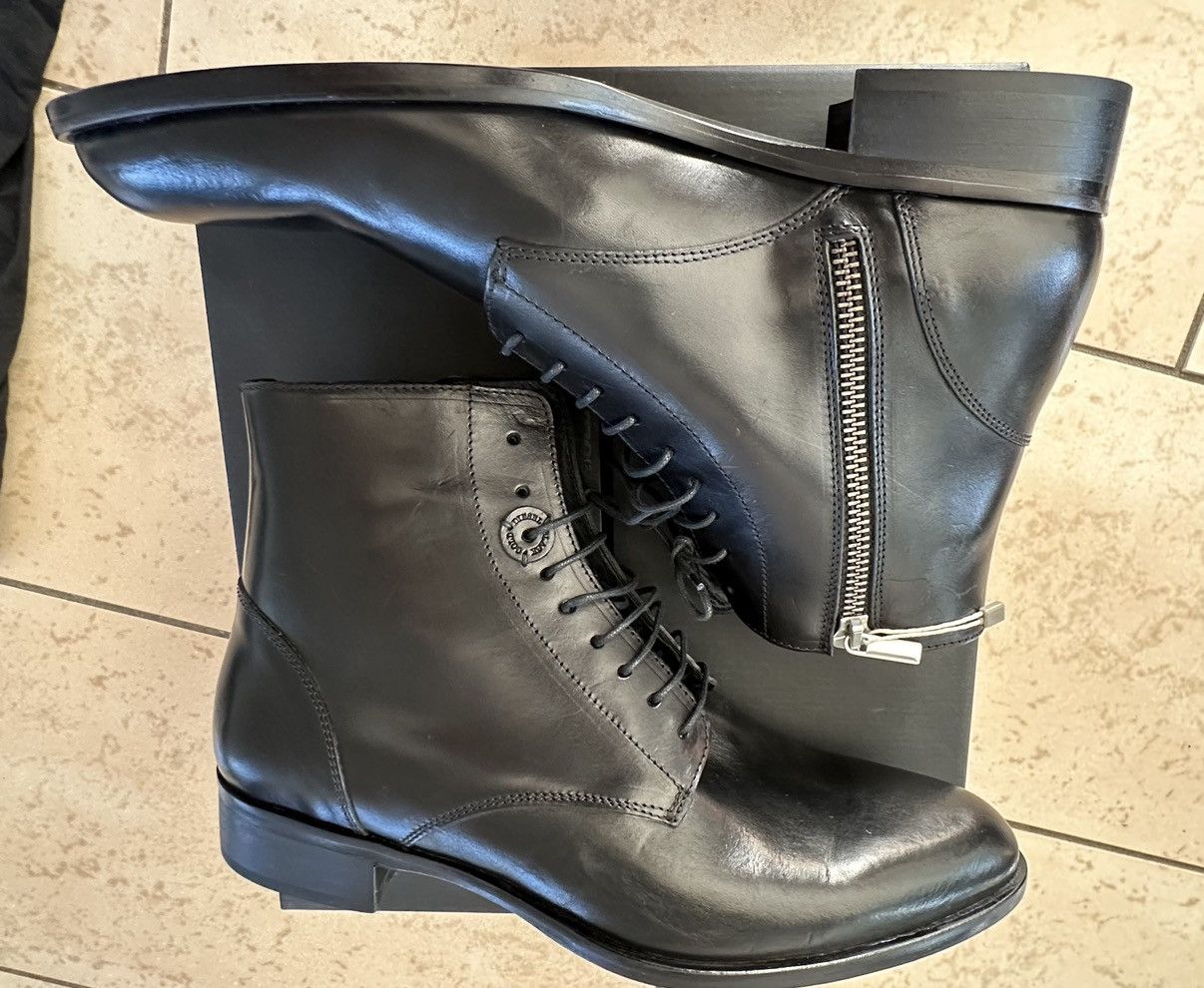 Diesel Black Gold Diesel Black Hold Captain-BO-LA leather boots Size US 12 / EU 45 - 2 Thumbnail