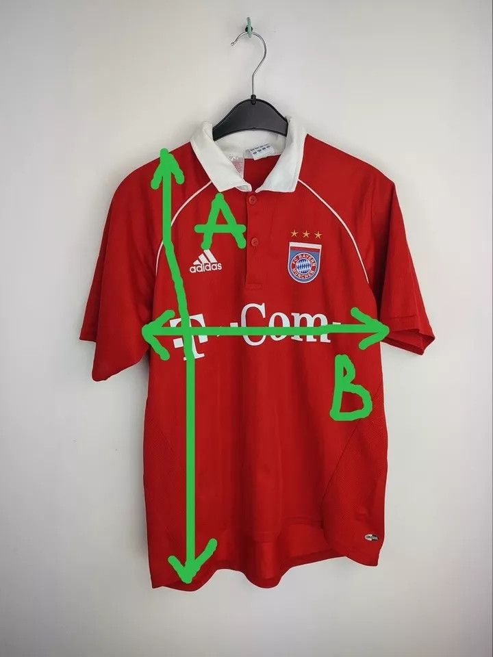 Vintage Vintage FC Bayern Munich Munchen 2005 - 06 Home FOOTBALL Size US XL / EU 56 / 4 - 6 Thumbnail