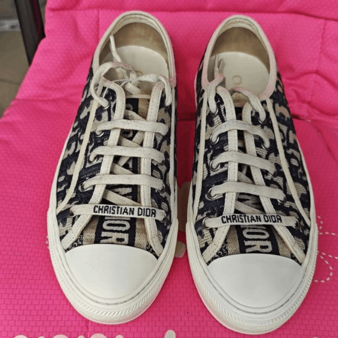 Dior Dior Low-Top Sneakers Size US 7 / IT 37 - 2 Thumbnail