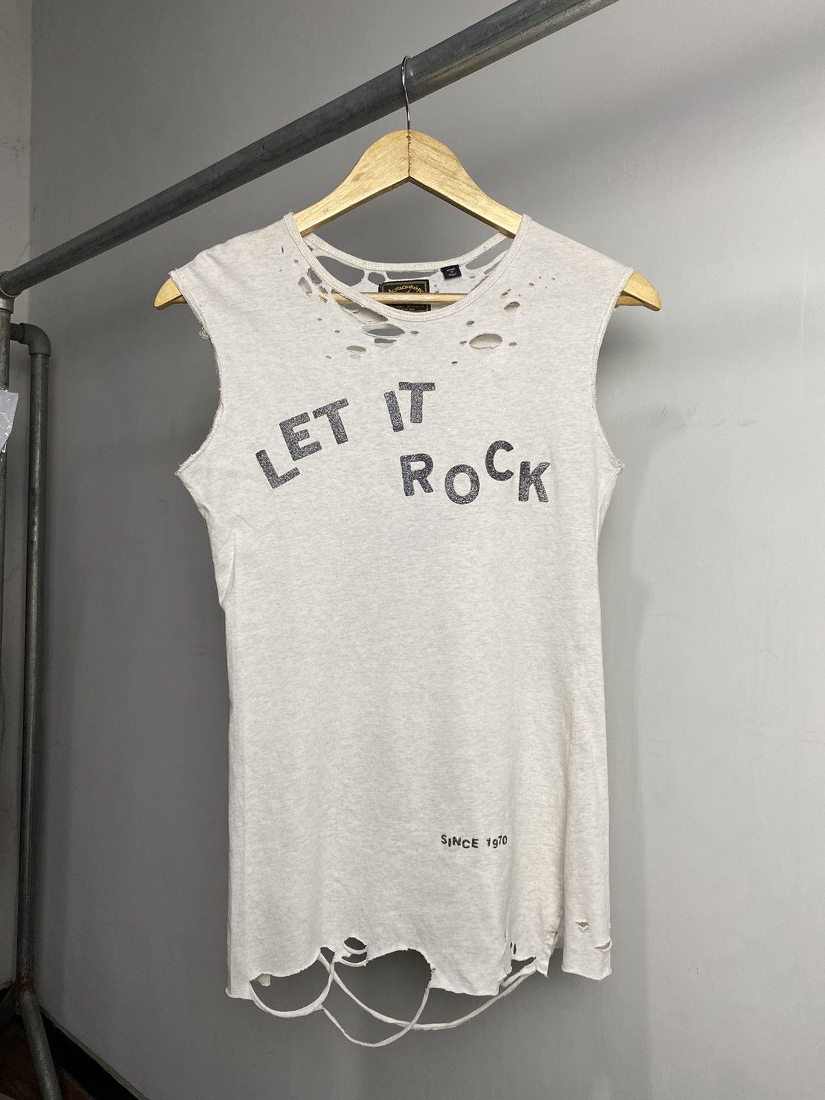LET IT ROCK タンクトップ　Vivienne Westwood Pre-owned Vintage X Vivienne Westwood 1991 Vivienne Westwood Let