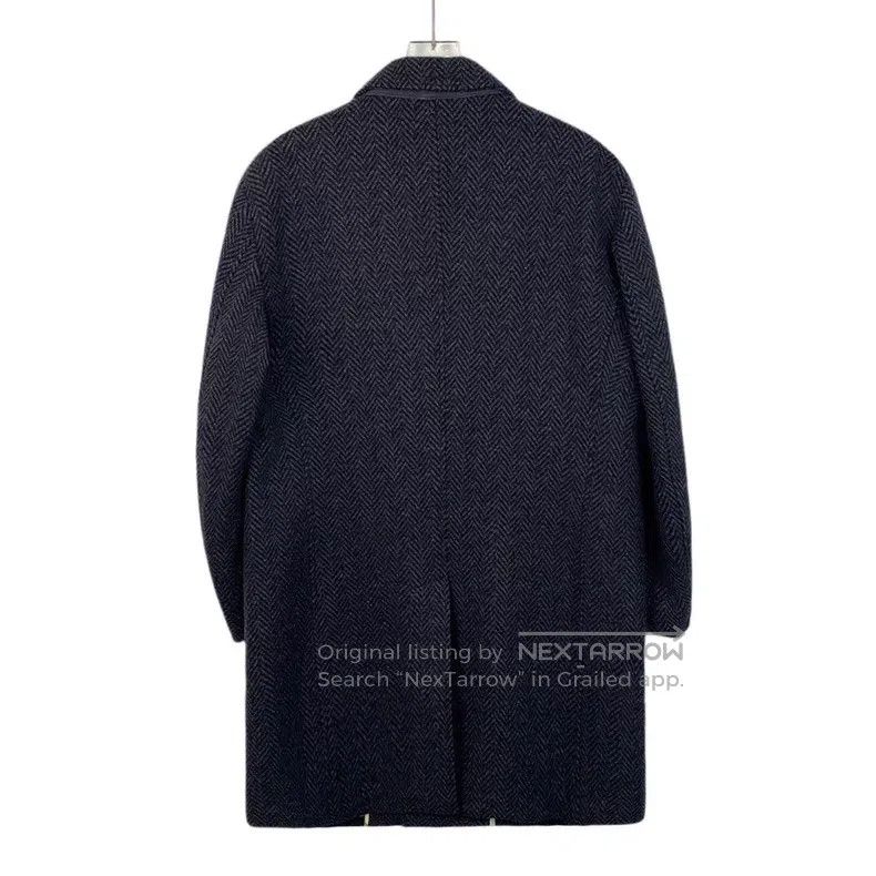 Loro Piana Loro Piana Black and grey twill goat cashmere lapel single Size M / US 6-8 / IT 42-44 - 2 Thumbnail