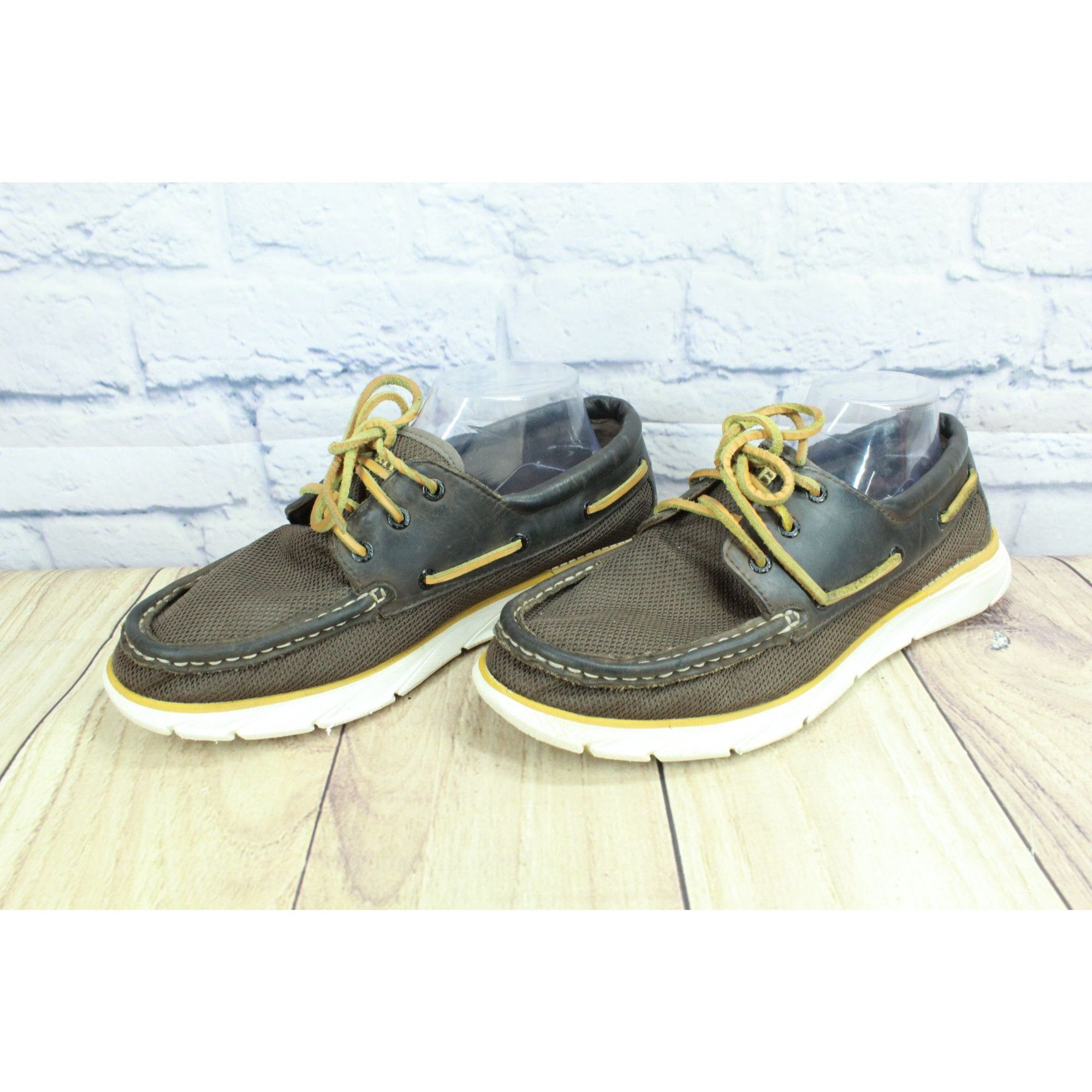 L.L. Bean LL Bean Kennebec Brown Mesh Boat Shoes Men's Size 9.5 M Size US 9.5 / EU 42-43 - 2 Thumbnail