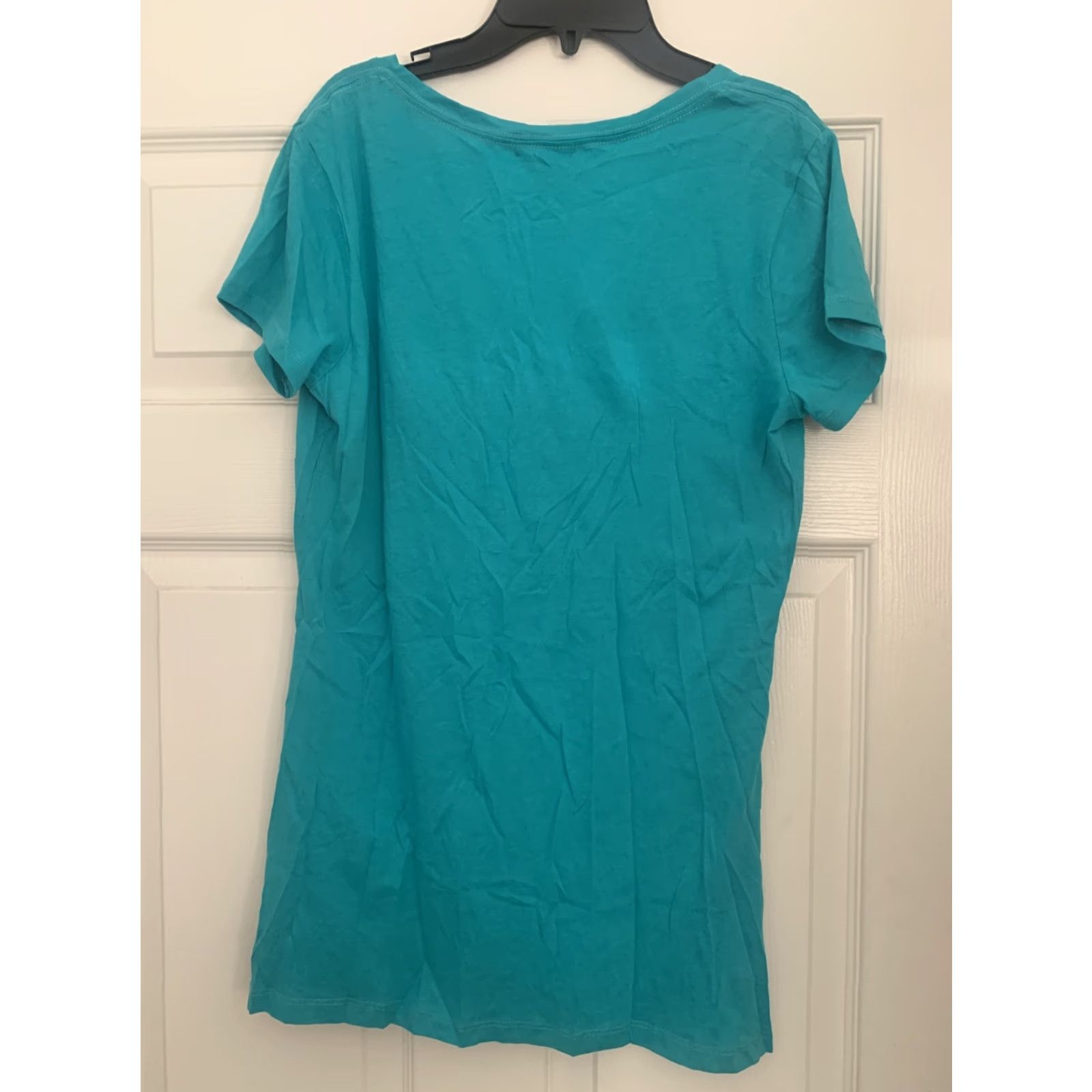 Express Express Womens Medium Blue T-Shirt Size M / US 6-8 / IT 42-44 - 3 Thumbnail