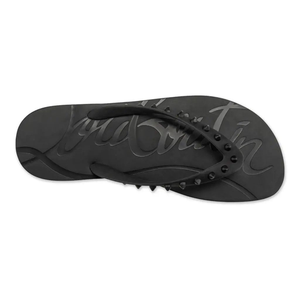 Christian Louboutin o1w1db10425 Sandals in Black Size US 6 / IT 36 - 4 Thumbnail