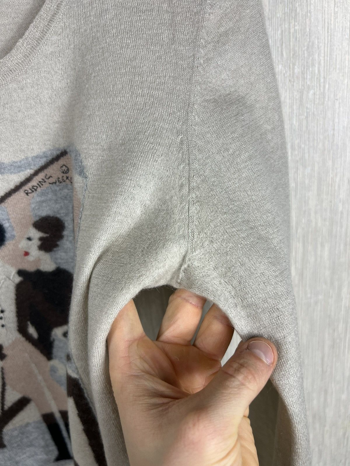 Max Mara Max Mara cashmere old money sweater riding club luxury Size M / US 6-8 / IT 42-44 - 15 Thumbnail