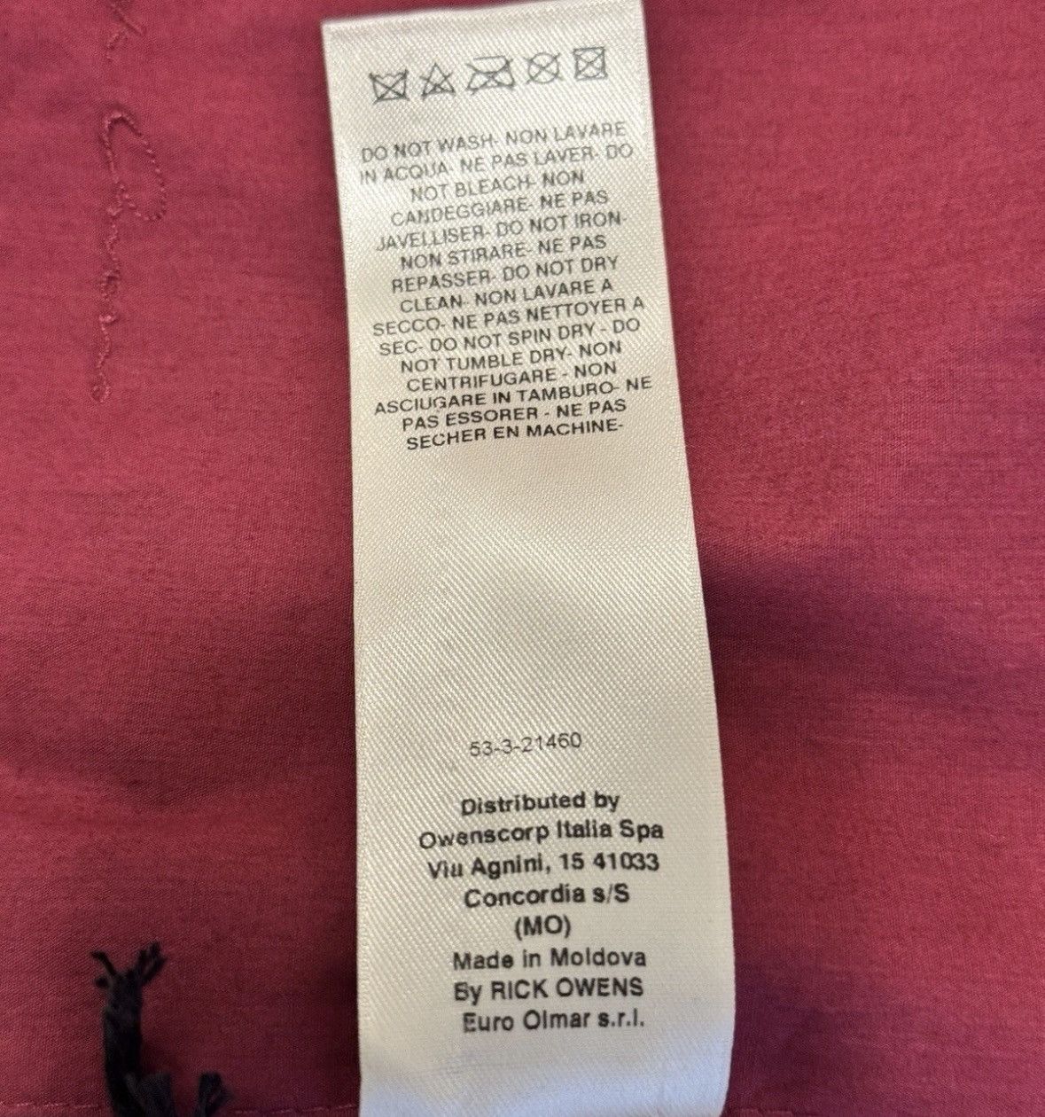 Rick Owens Rick Owens 2023 EDFU Fogpocket 'Fuschia' Overcoat Size: XL Size US XL / EU 56 / 4 - 10 Thumbnail