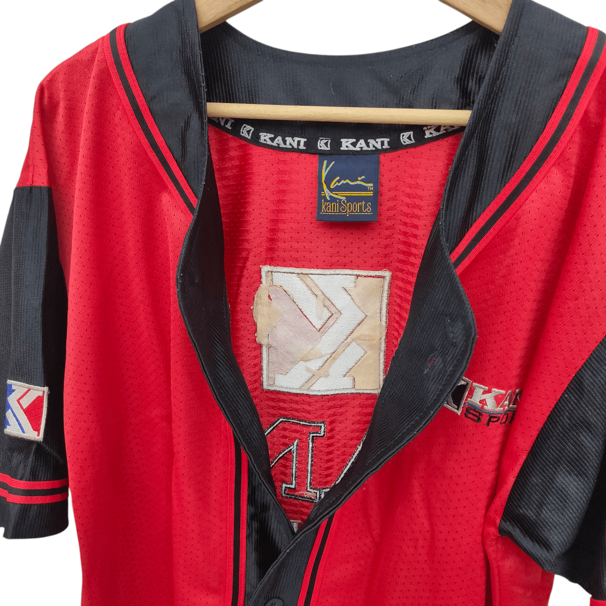 Karl Kani × Vintage 90s Kani Sport USA Jersey Medium Vintage Karl Kani Hip Hop Size US M / EU 48-50 / 2 - 5 Thumbnail