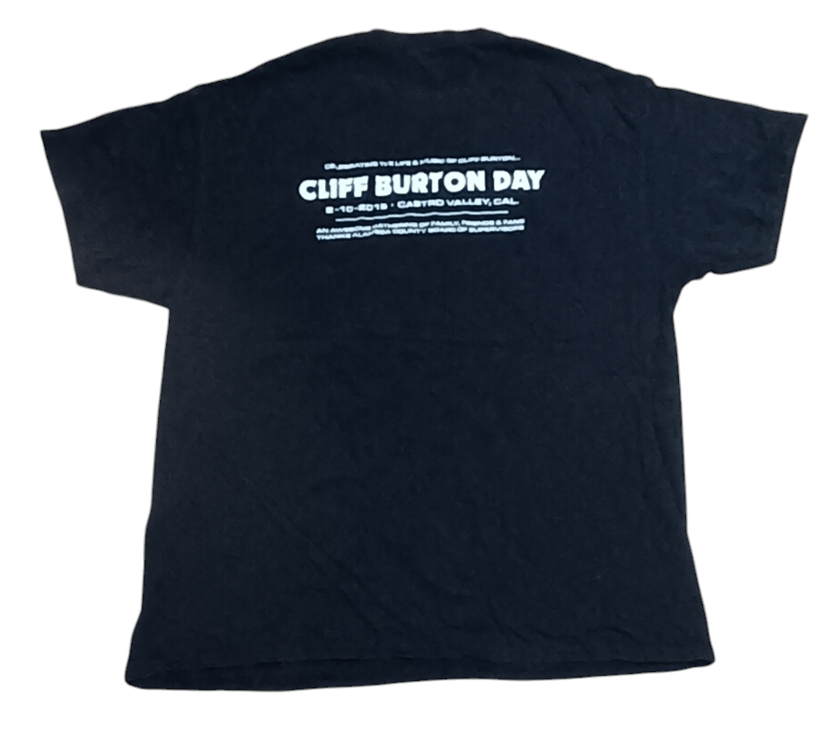 Band Tees TRIBUTE TO LIFE & MUSIC OF CLIFF BURTON (METALLICA) SHIRT Size US XL / EU 56 / 4 - 4 Thumbnail