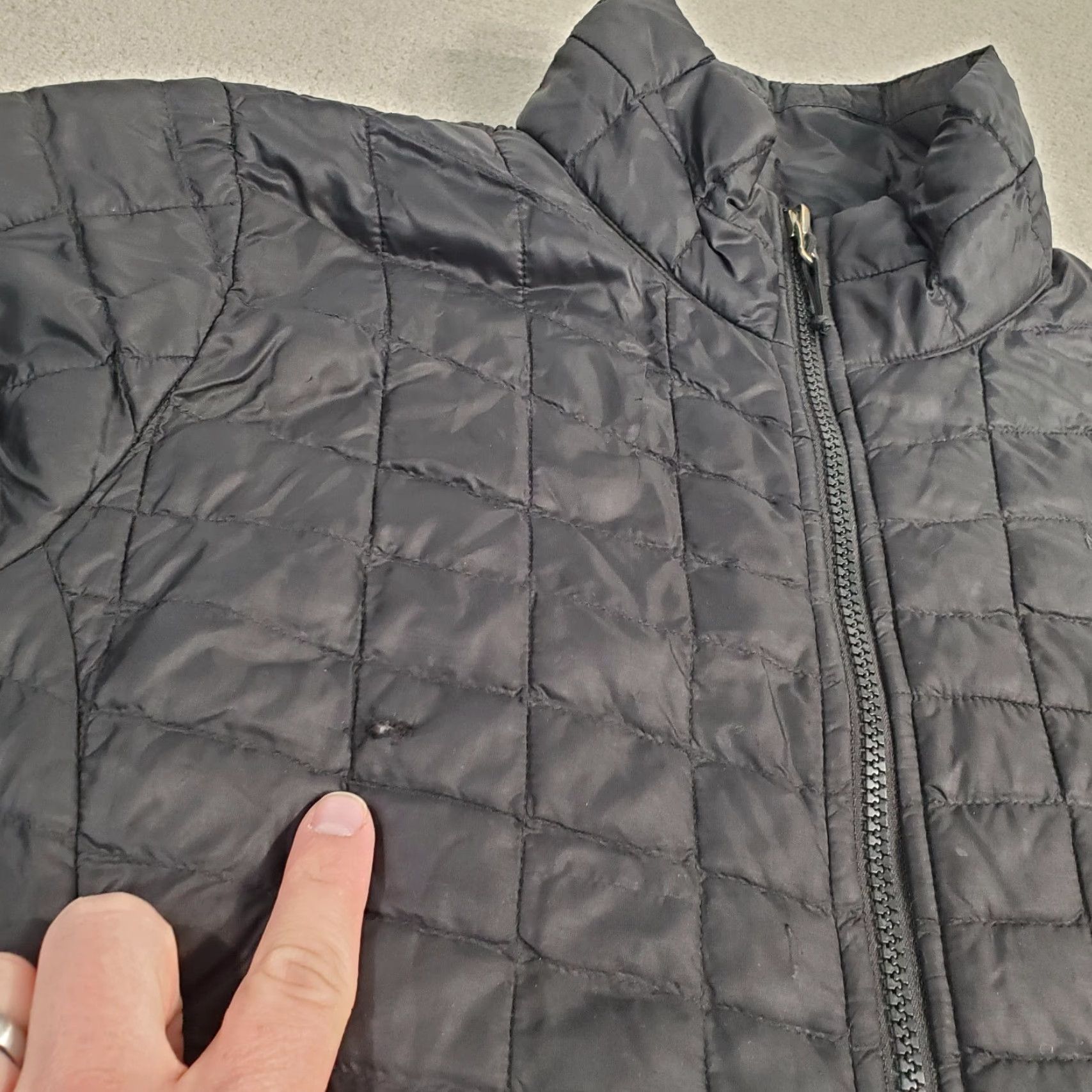 The North Face The North Face Jacket Womens L Black Thermoball Puffer Quilted Windbreaker Full Zip Pockets Outdoor 90s? Size L / US 10 / IT 46 - 4 Thumbnail