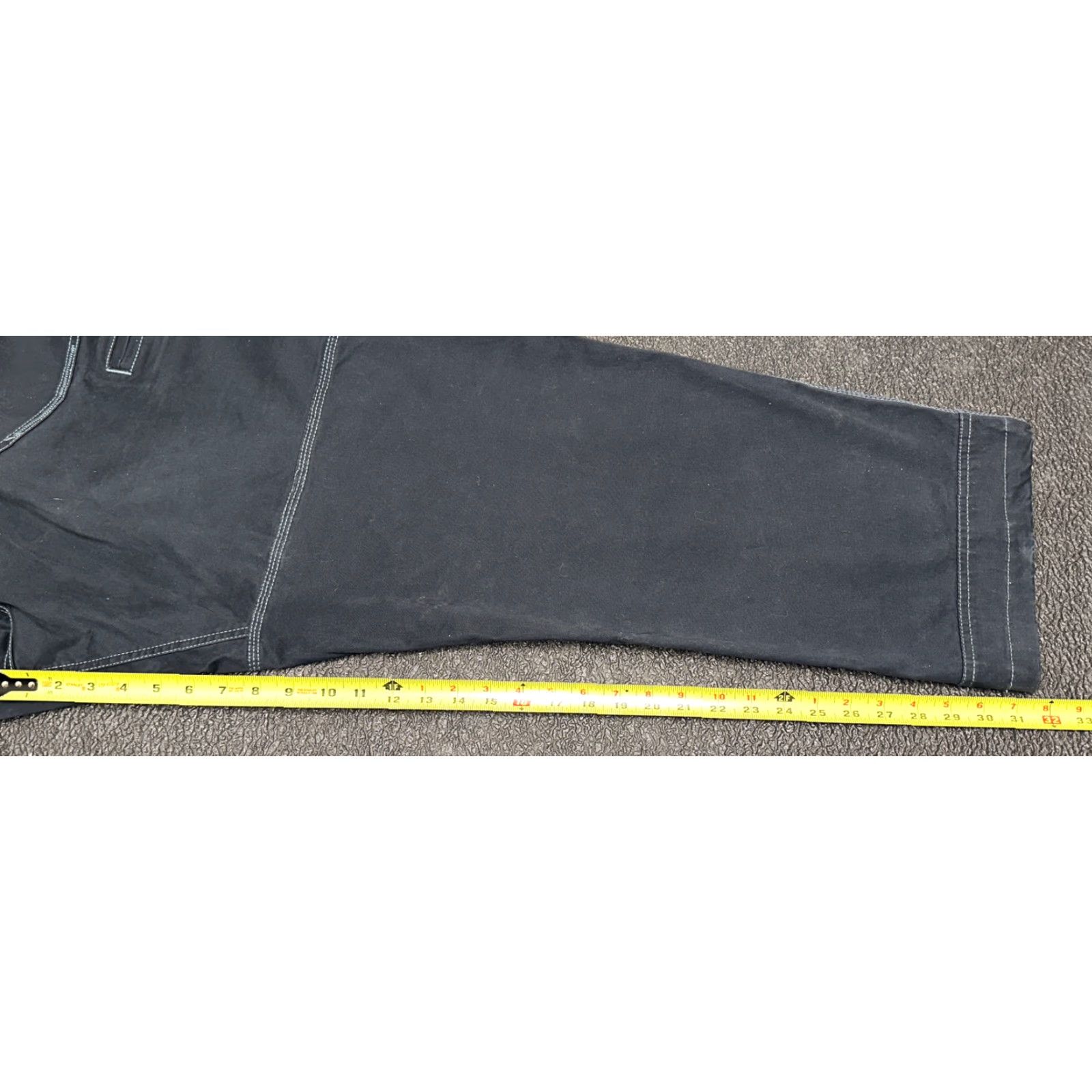 Vintage Cabela’s Casuals Men’s Pants Cotton Zip Fly Black 46x32 Casual Size US 30 / EU 46 - 7 Thumbnail