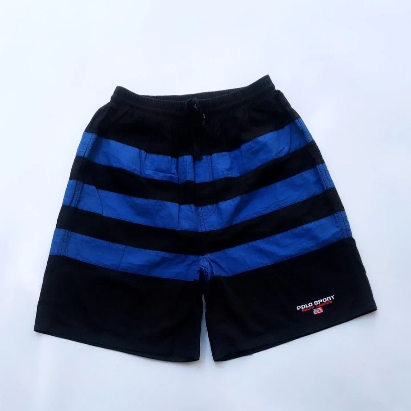 Polo Ralph Lauren Vintage 90s Polo Sport Stripe Shorts Size US 30 / EU 46 - 1 Thumbnail