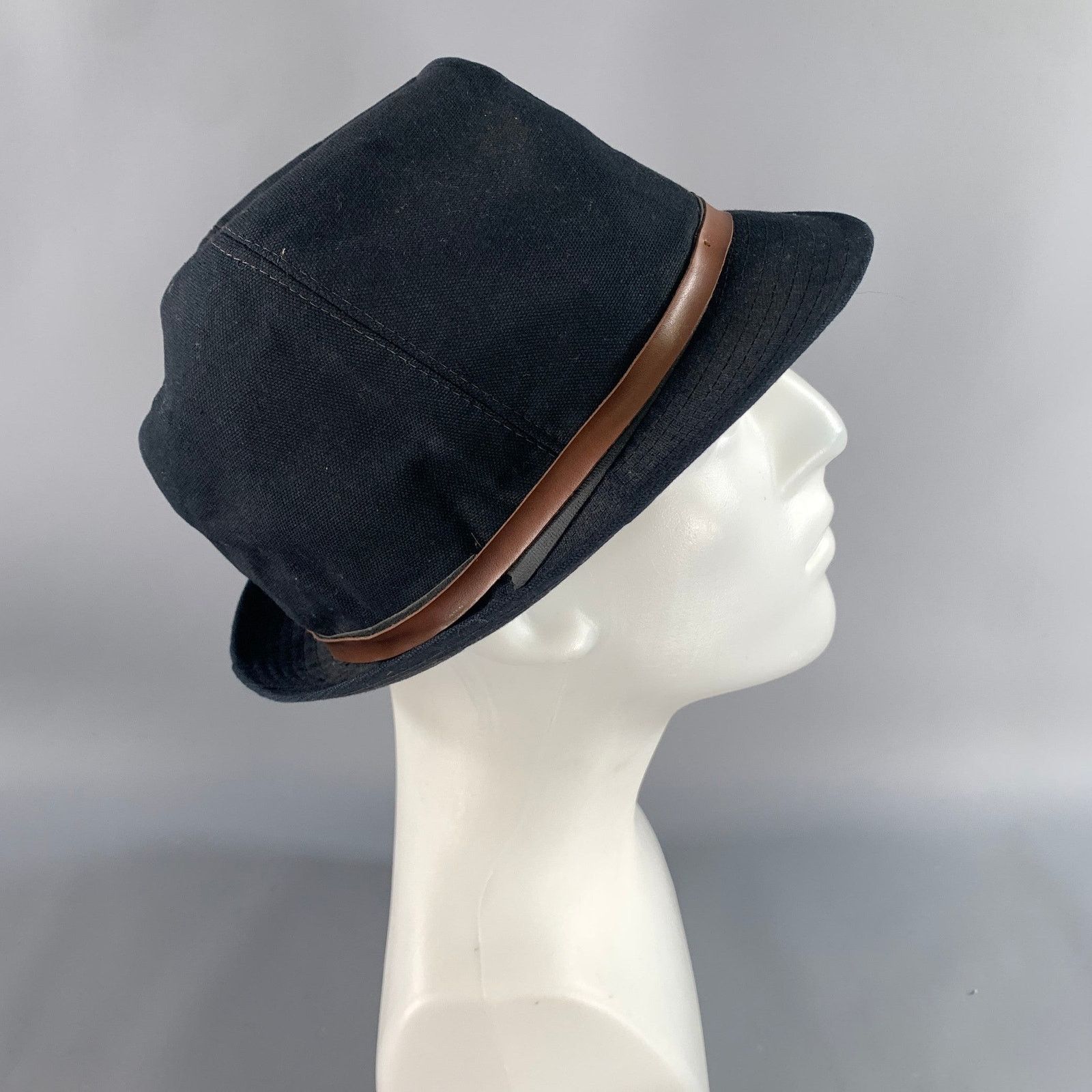 Other GUERRA Size L Black Brown Mixed Pattern Cotton Hats Size ONE SIZE - 2 Thumbnail