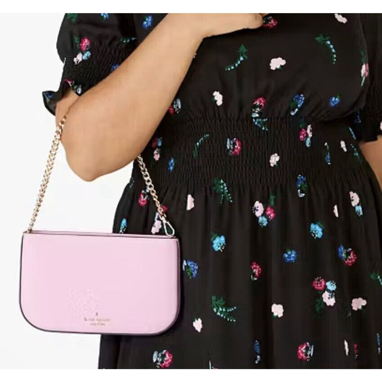 Kate Spade NWT Kate Spade Madison Pochette Berry Cream Retail $249 Size ONE SIZE - 5 Thumbnail