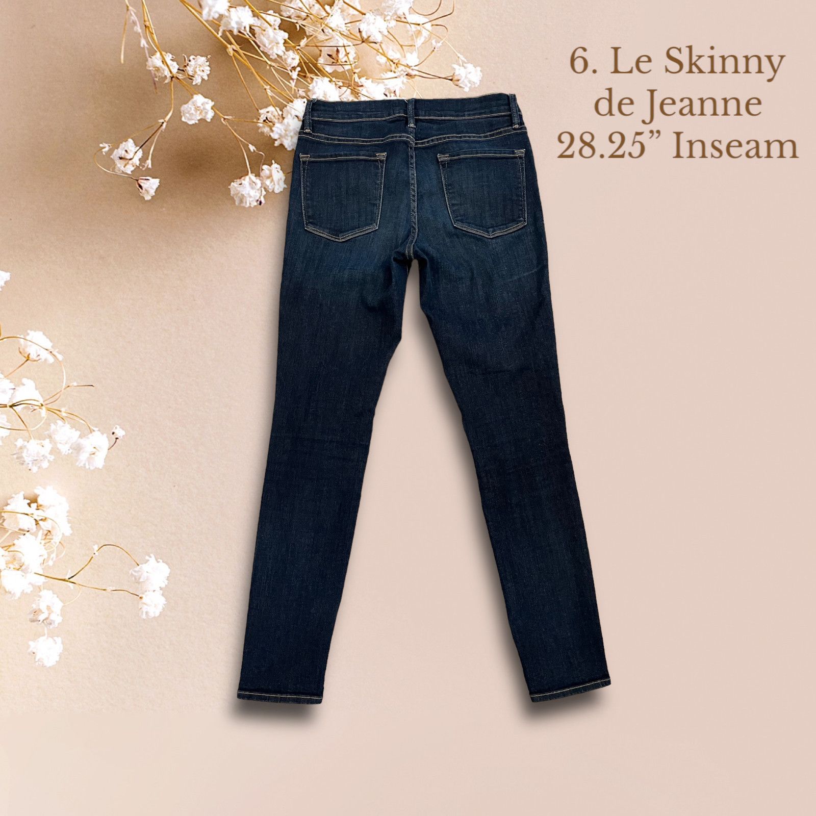 Frame Lot of 8 FRAME Denim Designer Jeans Women’s Size 28” Waist Size 28" / US 6 / IT 42 - 14 Thumbnail