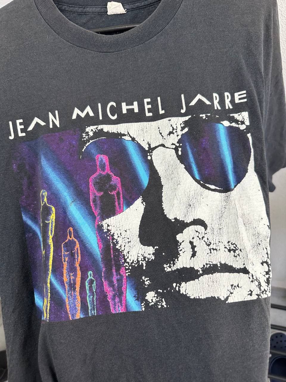 Band Tees × Vintage Jean Michael Jarre 1993 Rare Armin van Buuren T-Shirt Tee Size US L / EU 52-54 / 3 - 5 Thumbnail