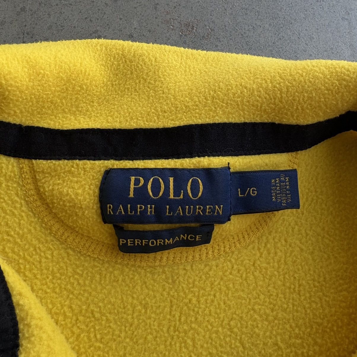Polo Ralph Lauren Crazy Vintage Polo Ralph Lauren Performance Quarter Zip LG Size US L / EU 52-54 / 3 - 4 Thumbnail