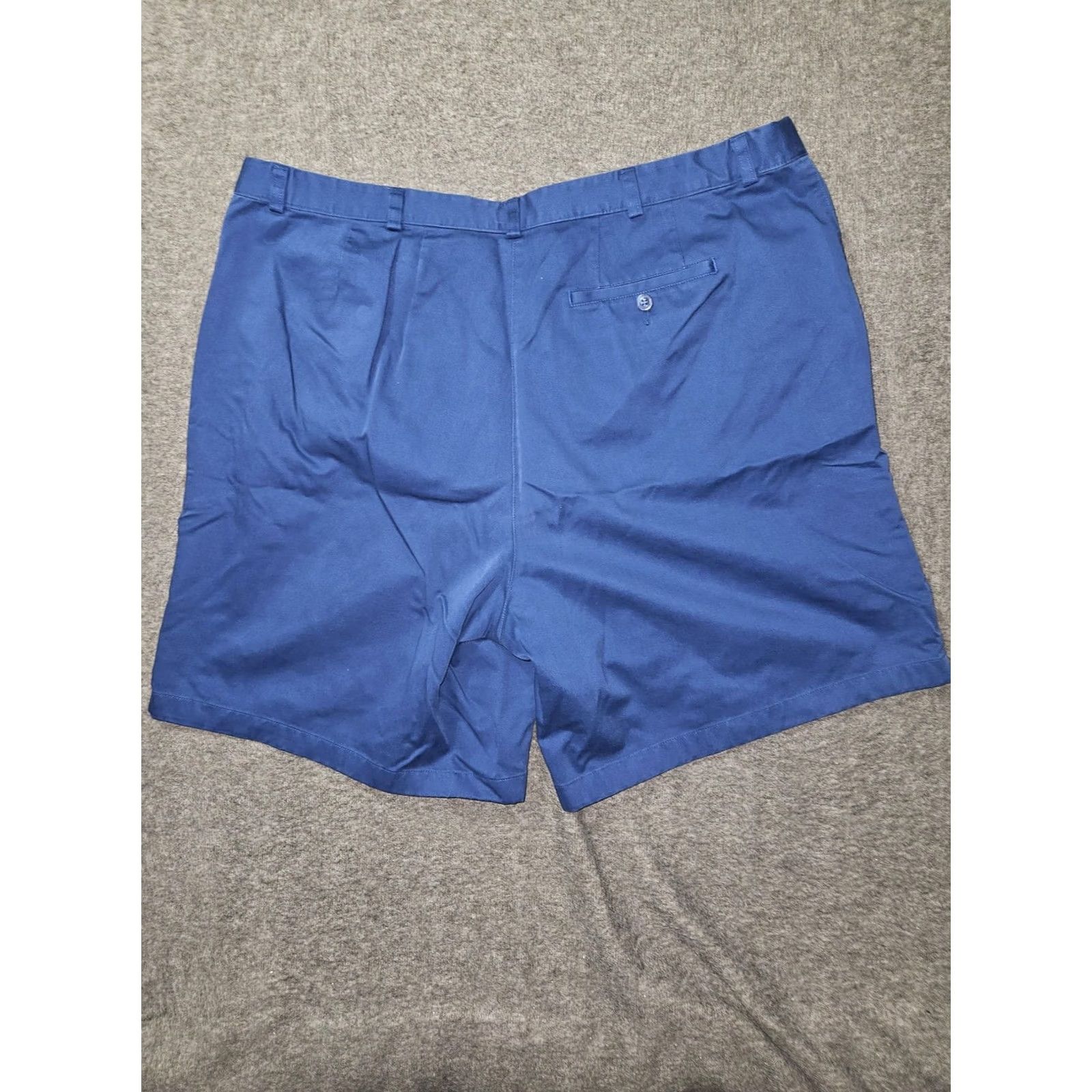 Vintage L.L. Bean Chino Shorts Womens 22W Blue Original Fit Twill Pockets Casual Summer Size 40" / US 18 - 7 Thumbnail