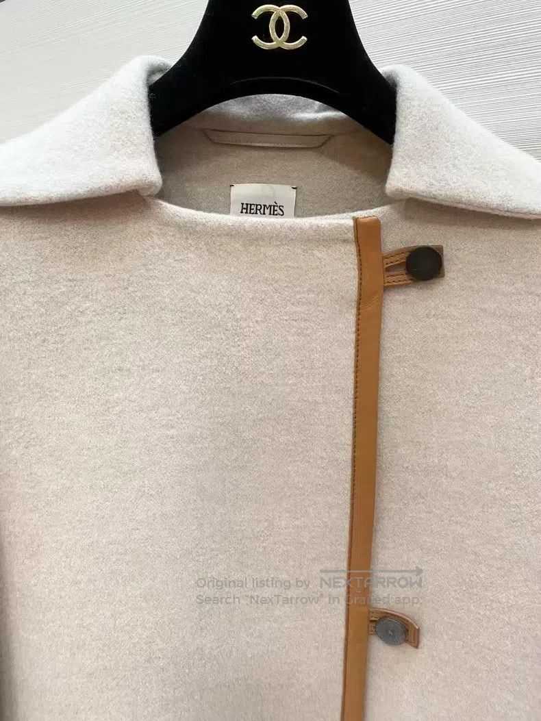 Hermes Hermes Double-sided wool coat Size XS / US 0-2 / IT 36-38 - 4 Thumbnail