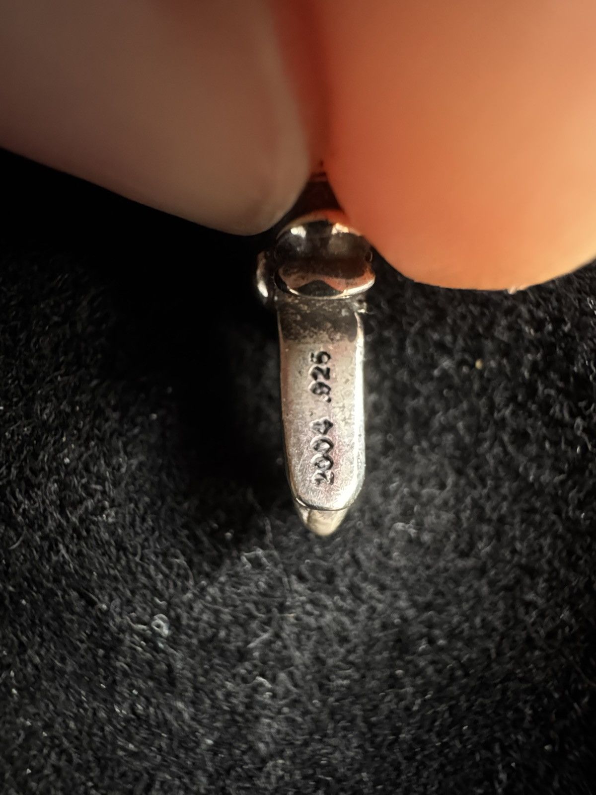 Chrome Hearts Silver diamond baby fat Size ONE SIZE - 3 Thumbnail