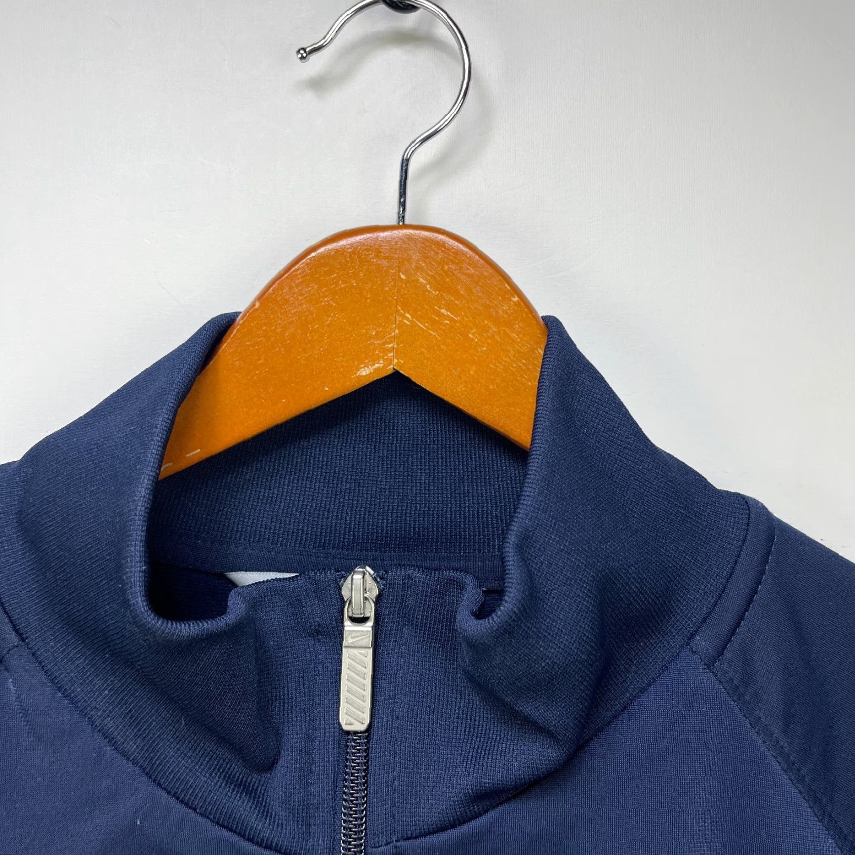 Nike VINTAGE Nike Y2K Track Jacket 2XL Tonal Swoosh Nike Air Windbreaker Jacket Mens Blue Solids All Seasons Hooded 90s Style Jacket Size US XXL / EU 58 / 5 - 3 Thumbnail