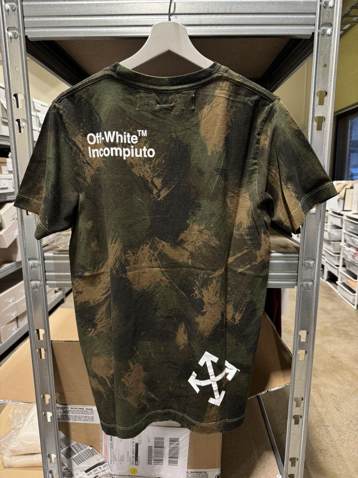 Off-White Off-White Camouflage Arrow T-Shirt NEW 500$ Size US XS / EU 42 / 0 - 1 Thumbnail