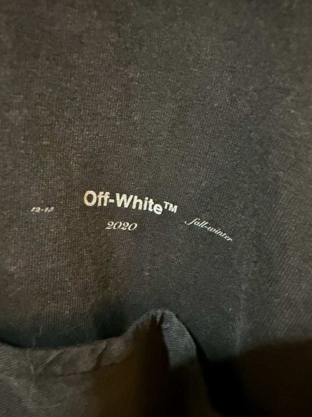 Off-White Off-White Men's Embroidered Mock-Neck Zip Size US M / EU 48-50 / 2 - 4 Thumbnail