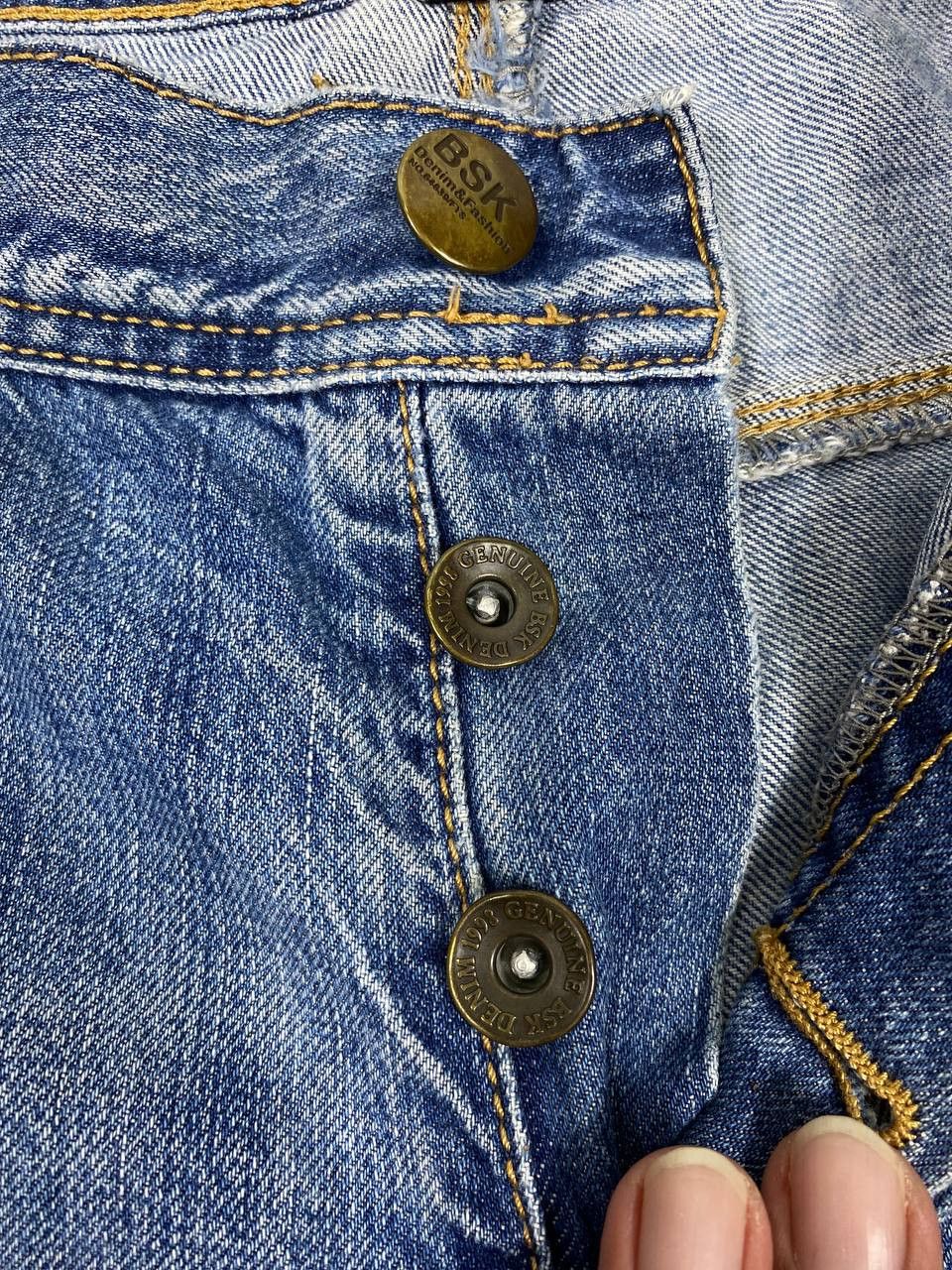 Bershka bershka distressed denim selvedgeon pocket nice design Size US 38 / EU 54 - 15 Thumbnail