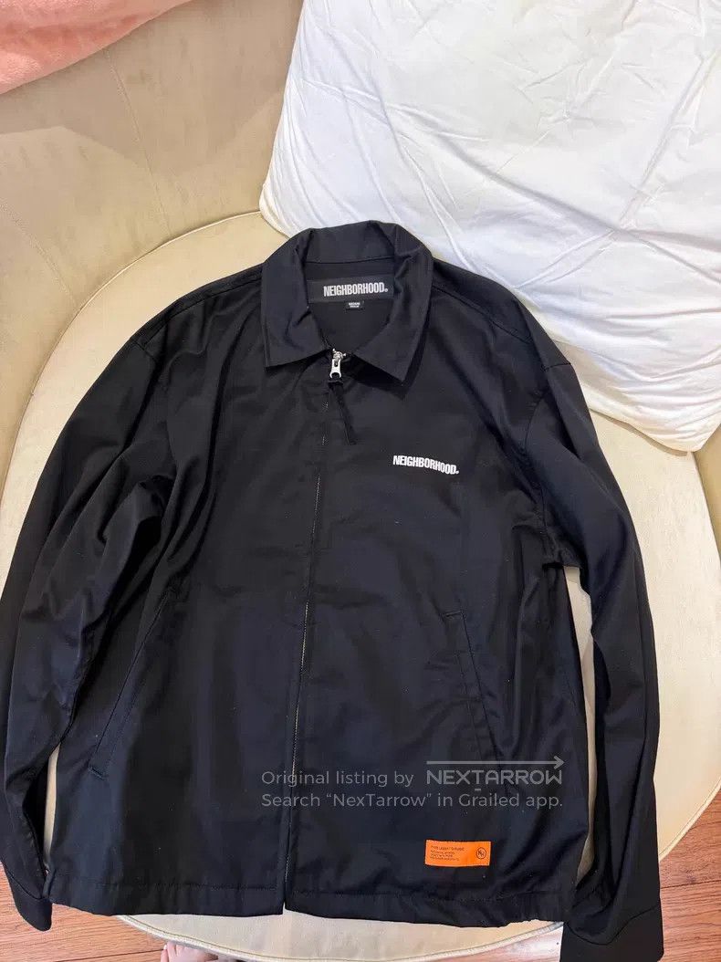 Neighborhood Neighborhood Collar Logo Long Sleeve Jacket Size US M / EU 48-50 / 2 - 2 Thumbnail