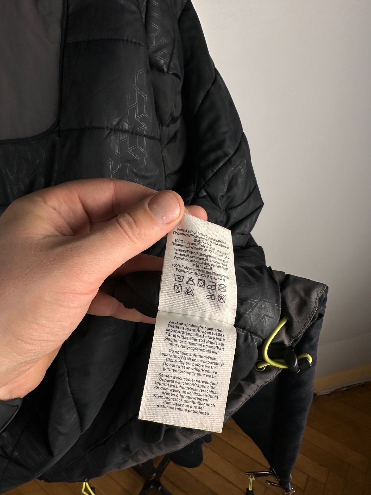 Peak Performance Peak Performance Klond Parka Winter Jacket Black Yellow Sz M Size M / US 6-8 / IT 42-44 - 11 Thumbnail