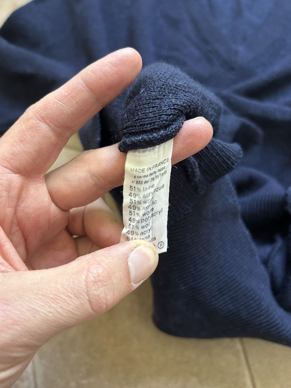 Japanese Brand × Lacoste VINTAGE LACOSTE KNIT SWEATER RARE wool Size US L / EU 52-54 / 3 - 5 Thumbnail