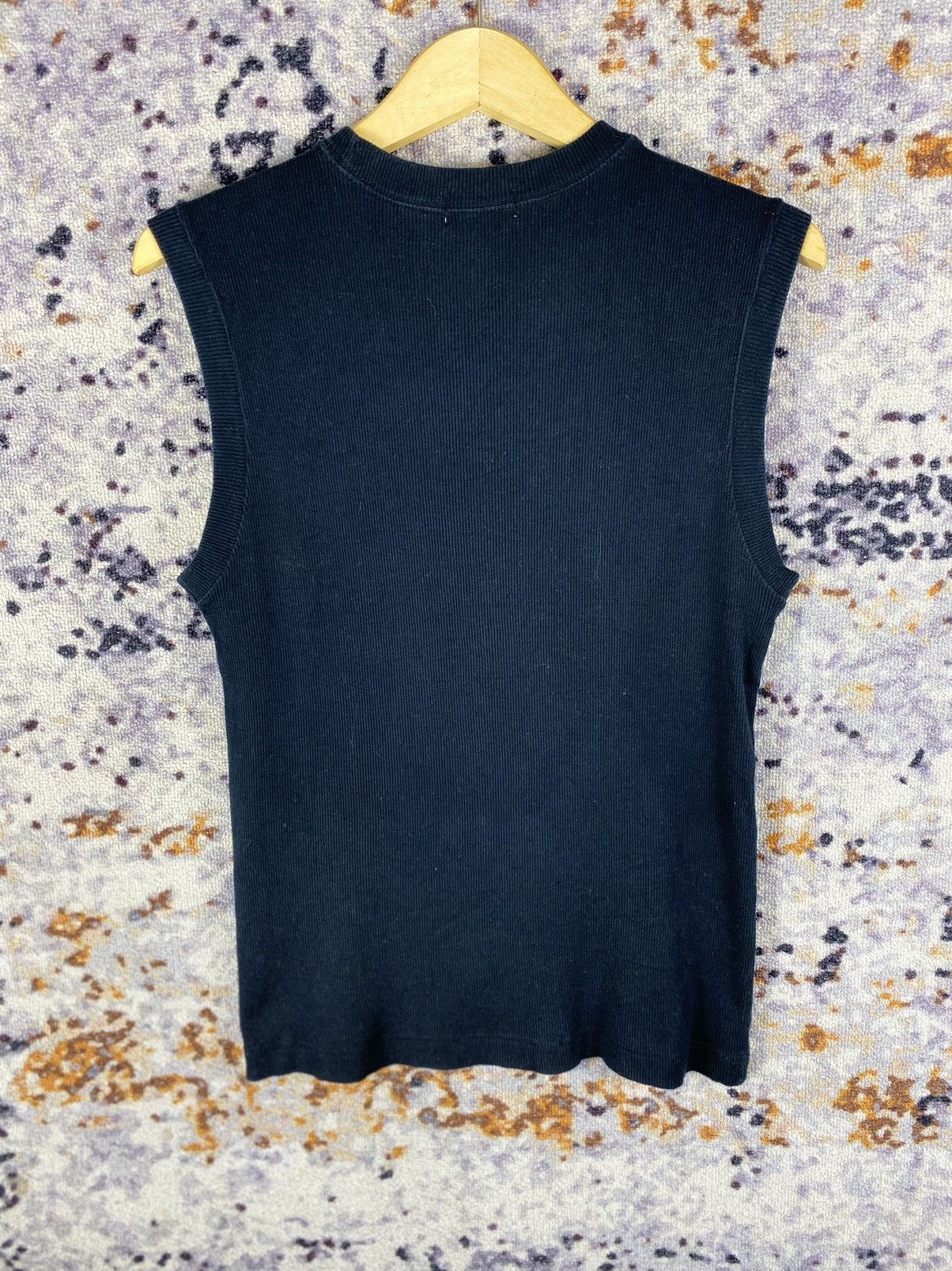 Issey Miyake Issey Miyake IY Basics Black Tengtop Shirt Size US M / EU 48-50 / 2 - 2 Thumbnail