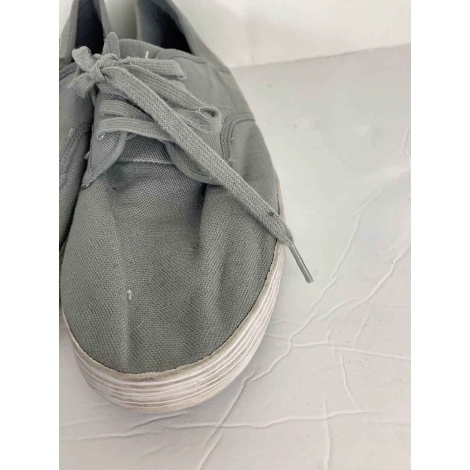 Lacoste Lacoste Andover Par Trainers Shoes Low Top Men Canvas Grey Blue 12 US 11 UK EUR 46 Size US L / EU 52-54 / 3 - 5 Thumbnail