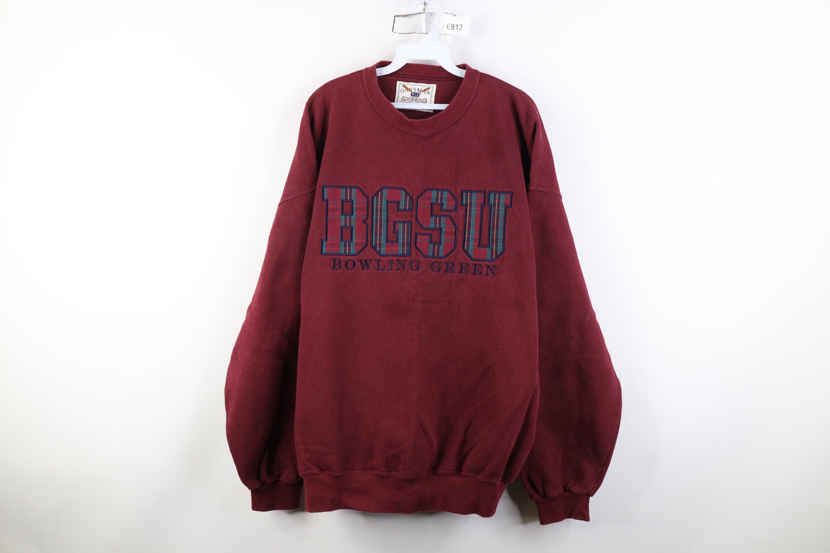 Vintage Vintage 90s Green State University Crewneck Sweatshirt USA Size US XXL / EU 58 / 5 - 1 Thumbnail