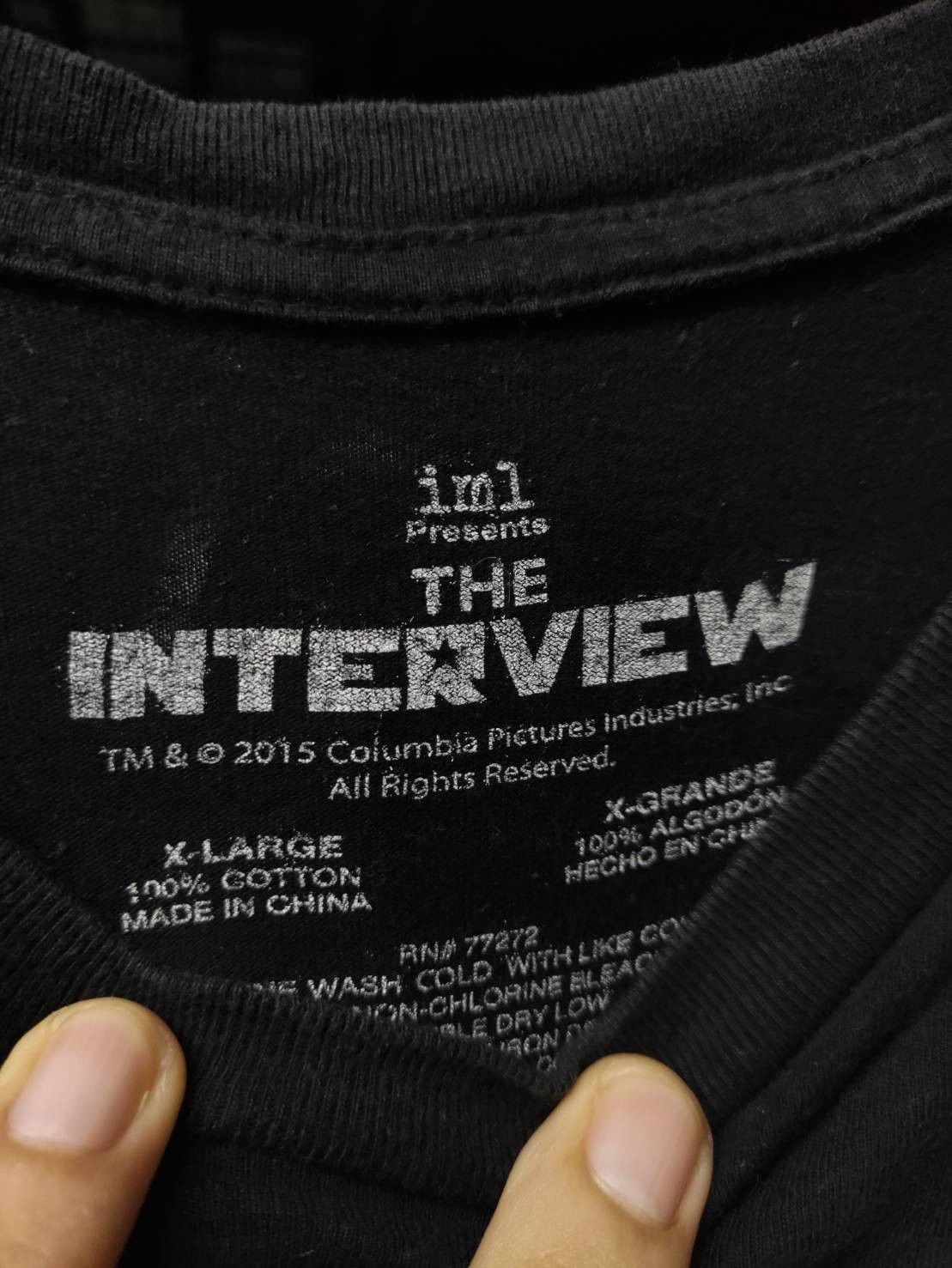 Other The Interview Movie Official Promo T-Shirt Size US XL / EU 56 / 4 - 6 Thumbnail