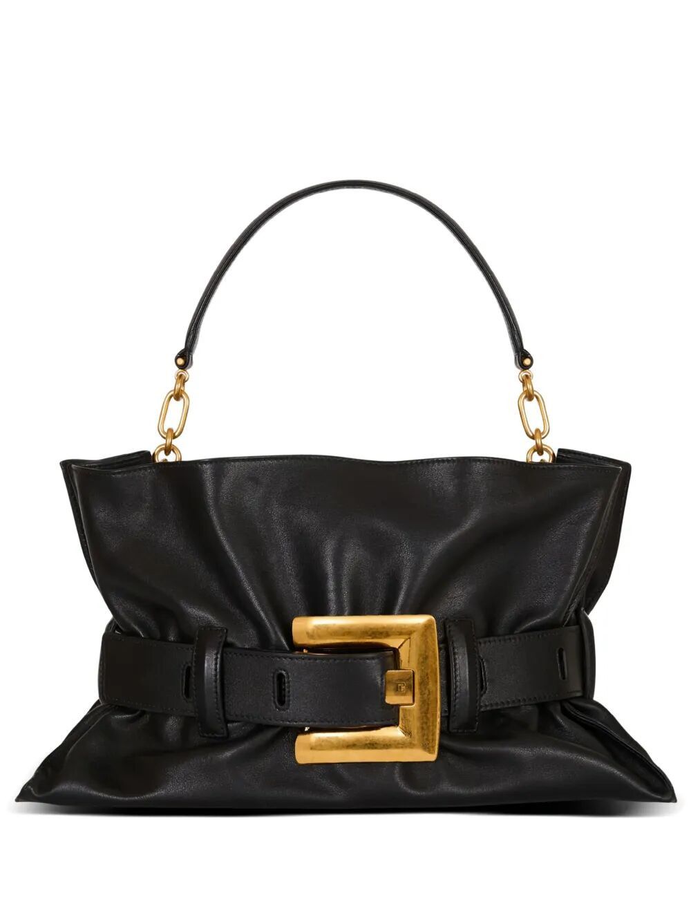 Balmain "ANTHEM" MEDIUM CALFSKIN SHOULDER BAG Size ONE SIZE - 1 Thumbnail