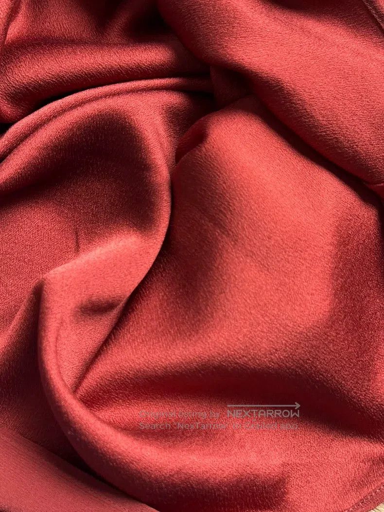 Hermes Hermes Burgundy dress Size XXS / US 00 / IT 34 - 5 Thumbnail