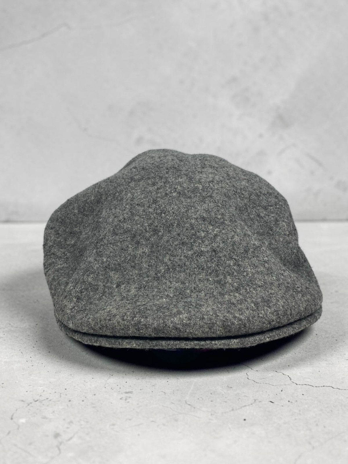 Kangol Vintage 90s Kangol Wool Newsboy Hat Cap Grey Size ONE SIZE - 3 Thumbnail